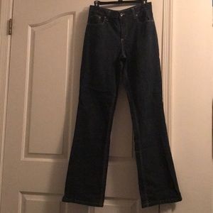Boot cut jeans